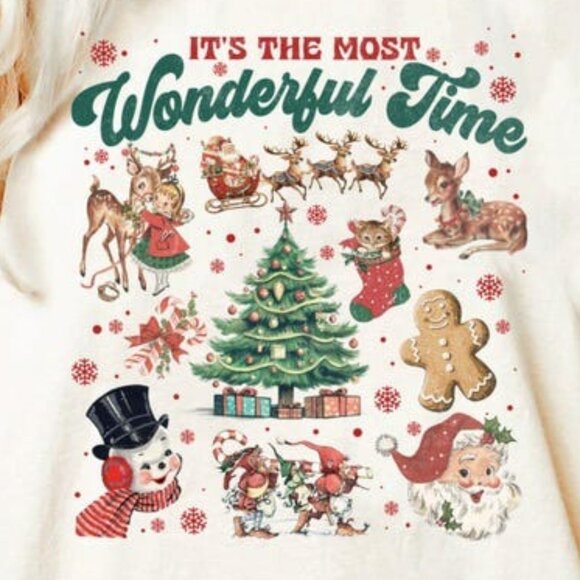 Retro Christmas Shirt, Tis the Season Shirt - Picture 3 of 3